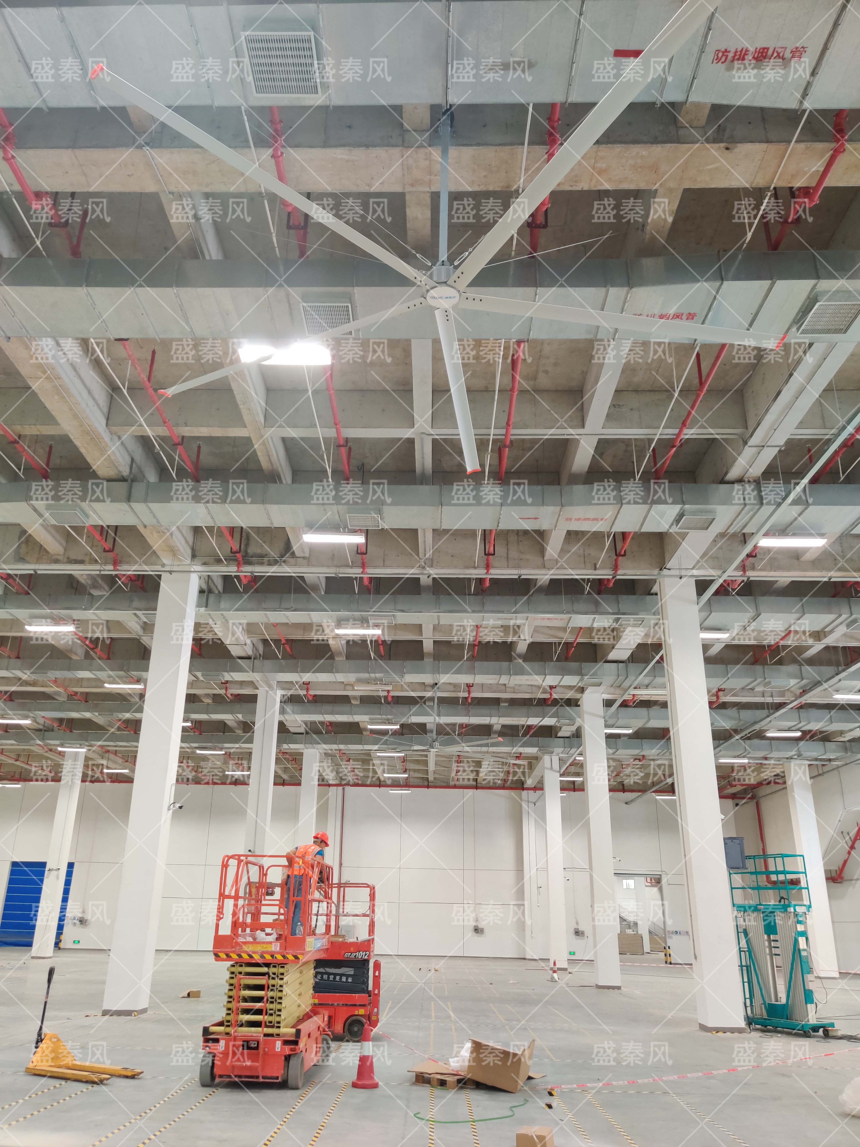 安裝位置對大型工業風扇有影響？湖北工業大吊扇廠家解答