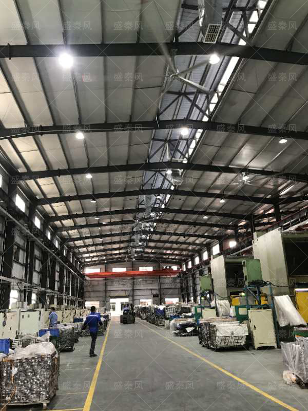 大型工業廠房扇機組合案例