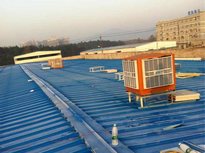 武漢某刀具廠通風降溫工程