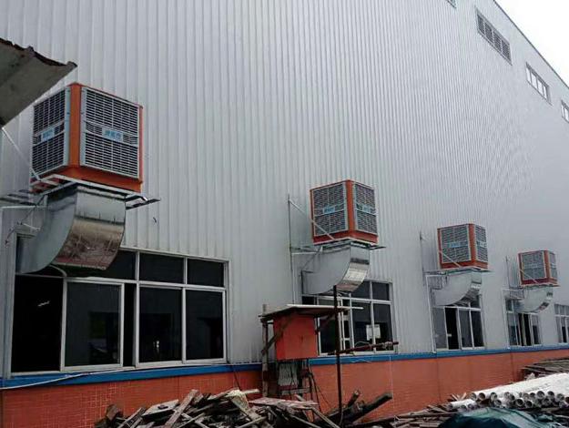 黃陂某佛具廠通風降溫案例