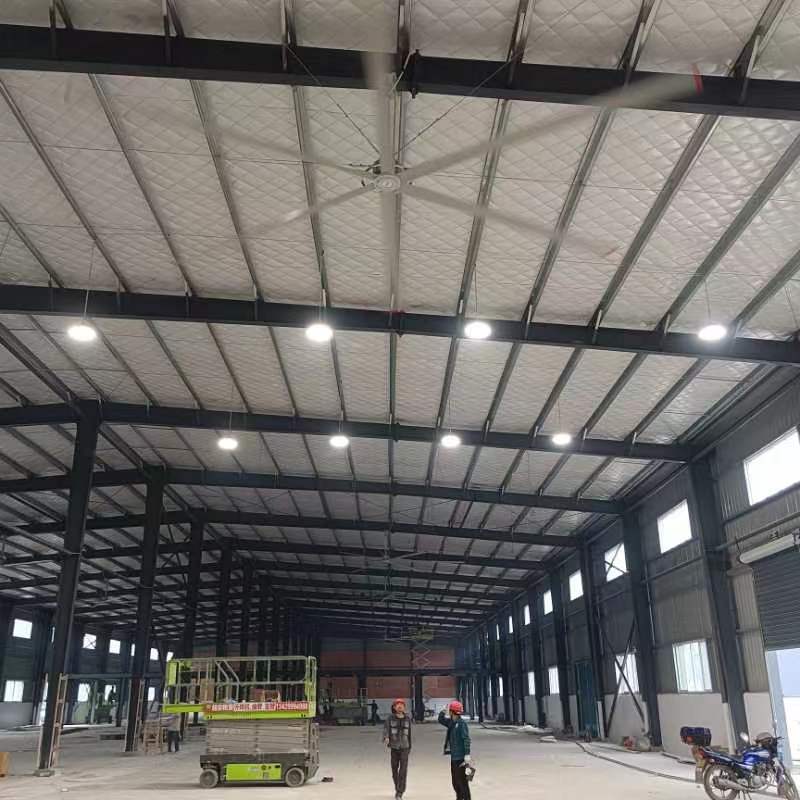 湖北廠房降溫方案用工業風扇的優勢點？為什么能節能減耗