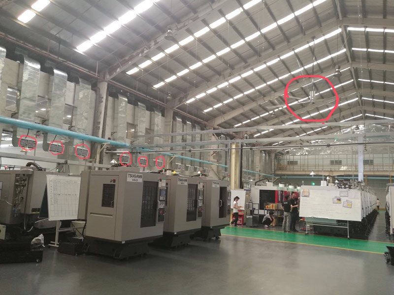 高溫車間解決方案--扇機組合
