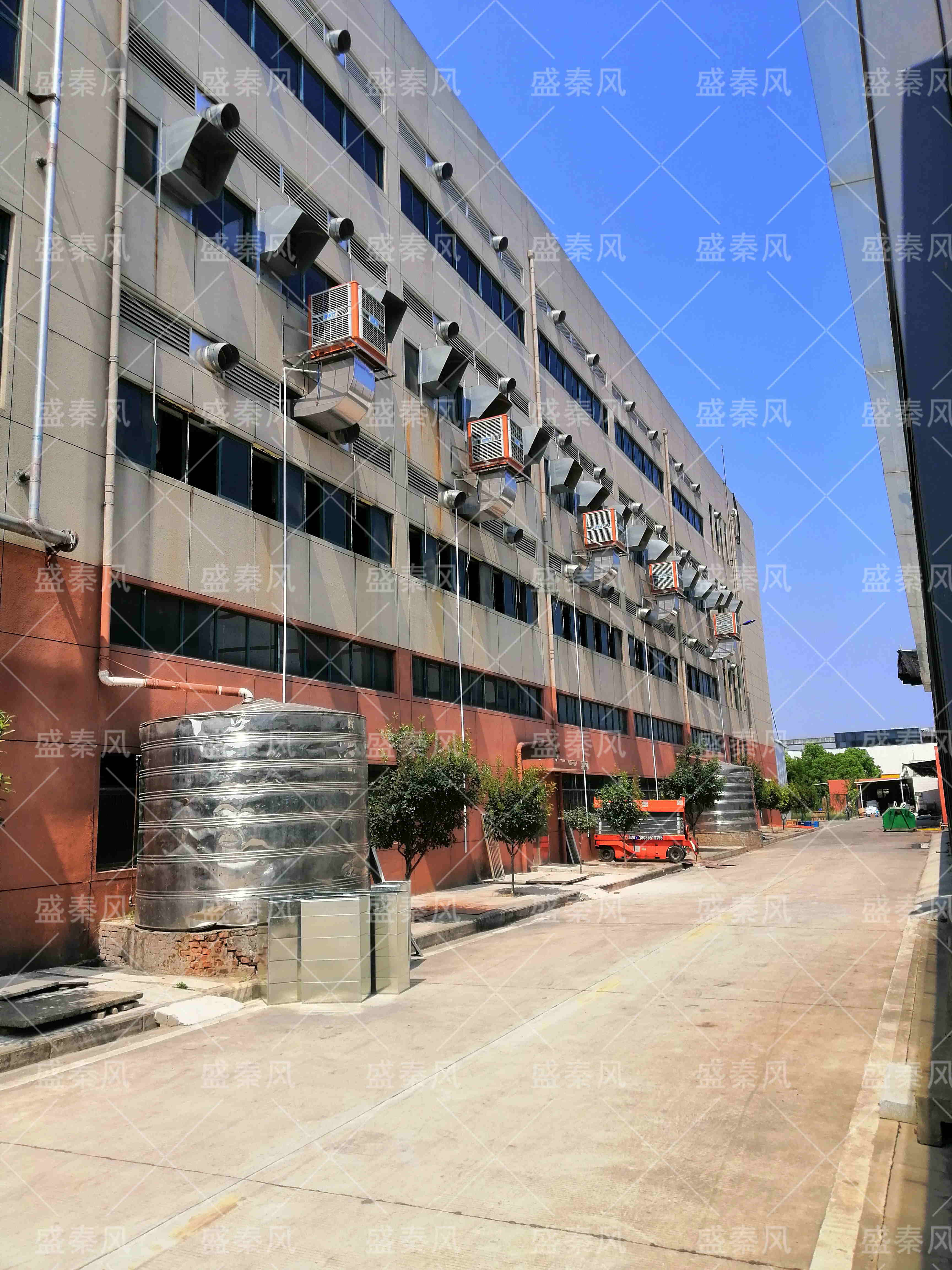 武漢某食品有限公司的通風降溫工程案例