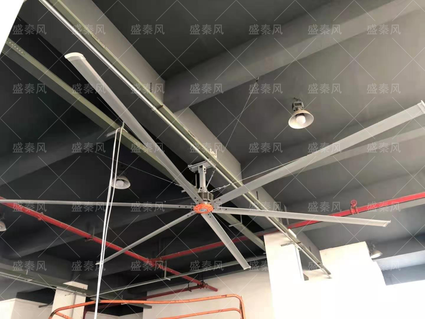 盛秦風(fēng)教你如何挑選廠房車間通風(fēng)降溫的工業(yè)大吊扇？
